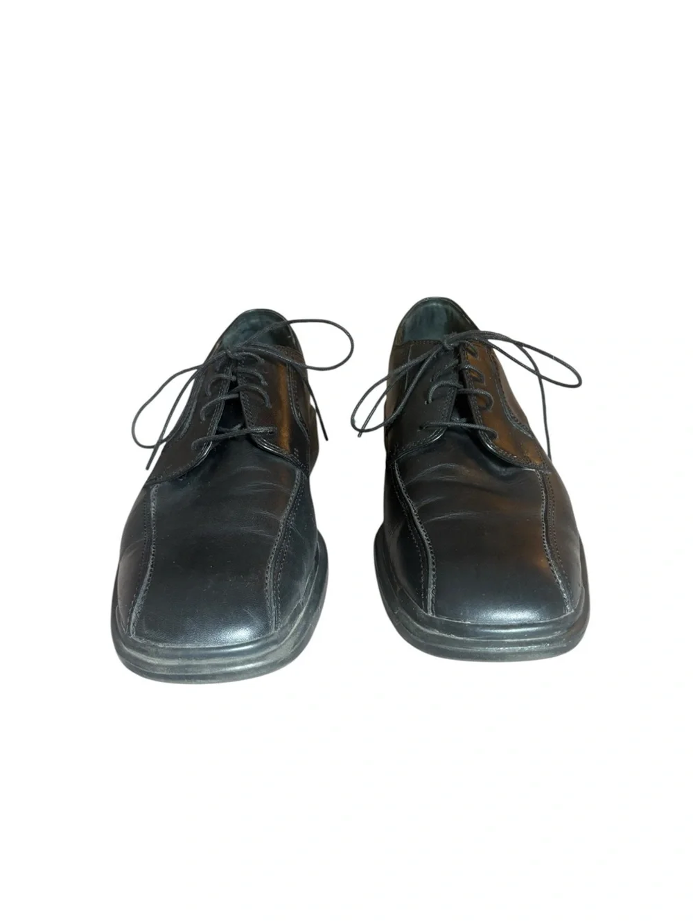 Rockport APM70161 Black Leather Oxford Shoes Mens Size 9.5